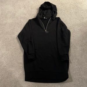 Black Hoodie Dress in a size XS from H&M.